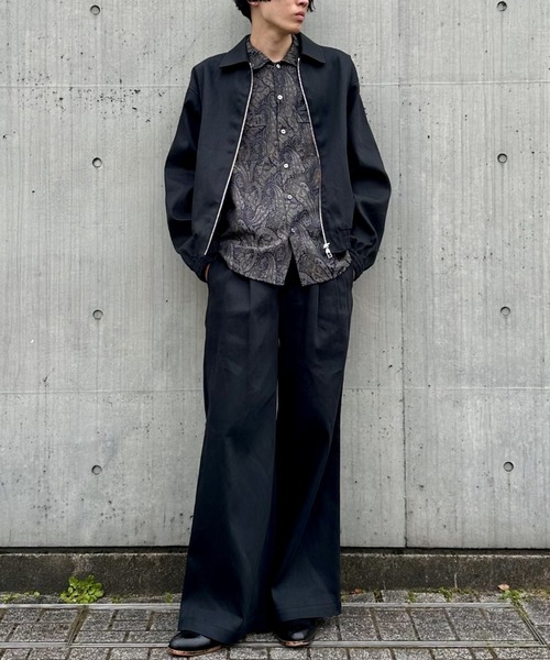 LOVELESS（ラブレス）の「リジットデニムブルゾン（ブルゾン・メンズ・ブラック/ネイビー・L/M）」の3枚目の写真