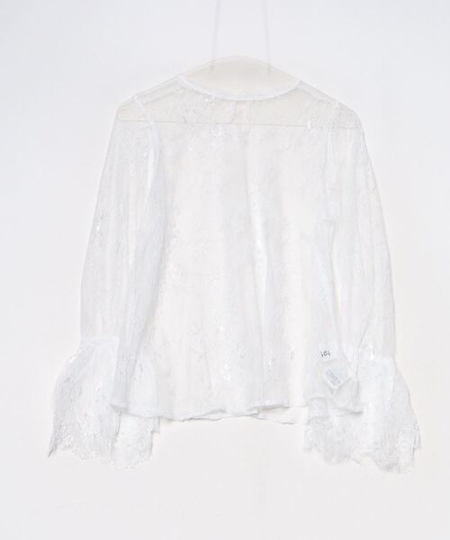 セール】(mici)レースケープブラウス（シャツ/ブラウス）｜ROSE