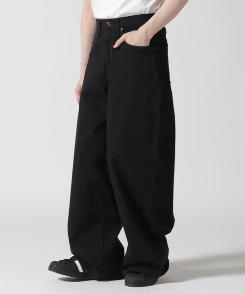 surt（サート）の「SURT(サート)WIDE DENIM BLACK for MENS（デニムパンツ・メンズ・ブラック・M/S）」の3枚目の写真