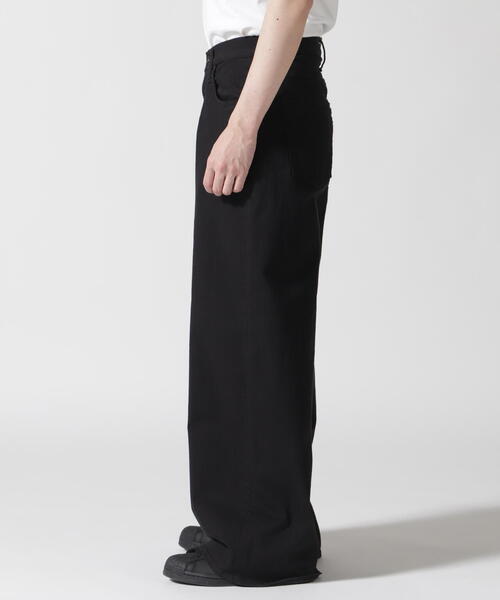 surt（サート）の「SURT(サート)WIDE DENIM BLACK for MENS（デニムパンツ・メンズ・ブラック・M/S）」の6枚目の写真
