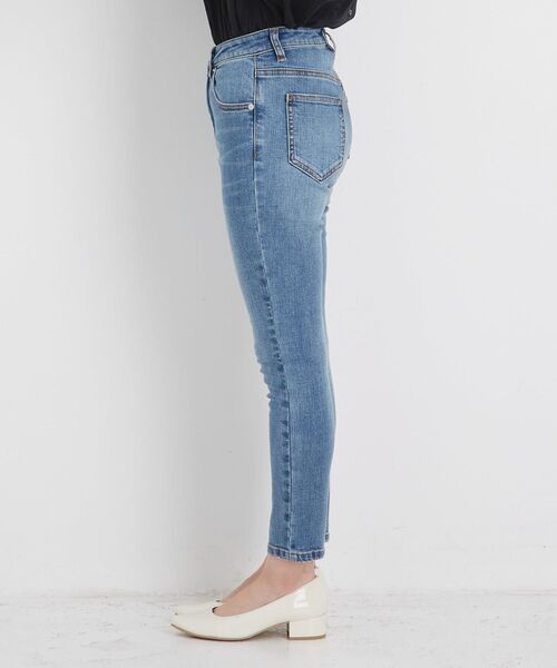 COHINA(コヒナ)の「COHINA DENIM ベーシックスキニー-short 【低身長・小柄女性】(デニムパンツ・レディース・ブルー/ネイビー・XXS/M/S/XS)」の10枚目の写真