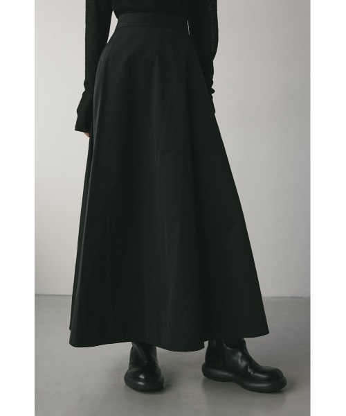 STYLEMIXER（スタイルミキサー）の「ハイツイルフレアスカート（スカート・レディース・ブラック/サックスブルー/ベージュ・SMALL/MEDIUM）」の4枚目の写真