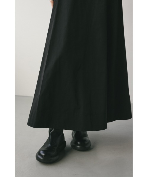 STYLEMIXER（スタイルミキサー）の「ハイツイルフレアスカート（スカート・レディース・ブラック/サックスブルー/ベージュ・SMALL/MEDIUM）」の8枚目の写真