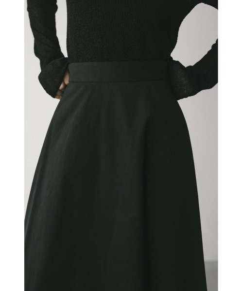 STYLEMIXER（スタイルミキサー）の「ハイツイルフレアスカート（スカート・レディース・ブラック/サックスブルー/ベージュ・SMALL/MEDIUM）」の9枚目の写真
