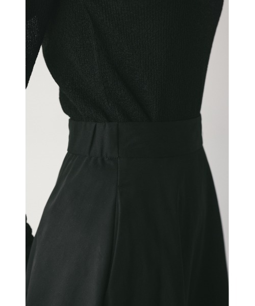 STYLEMIXER（スタイルミキサー）の「ハイツイルフレアスカート（スカート・レディース・ブラック/サックスブルー/ベージュ・SMALL/MEDIUM）」の11枚目の写真