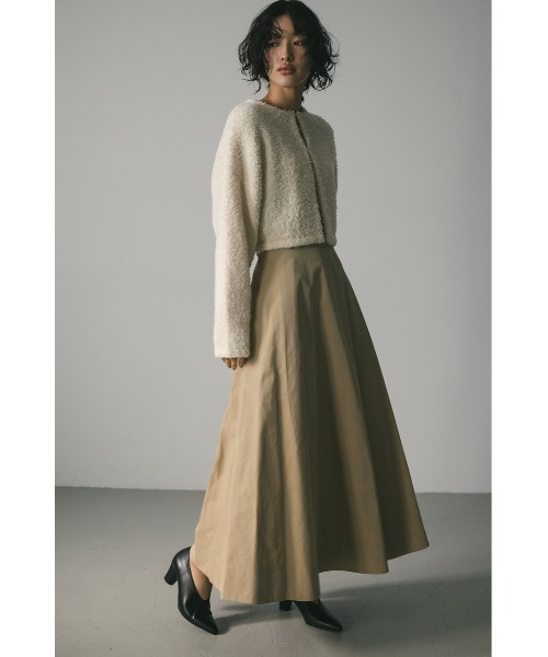 STYLEMIXER（スタイルミキサー）の「ハイツイルフレアスカート（スカート・レディース・ブラック/サックスブルー/ベージュ・SMALL/MEDIUM）」の16枚目の写真