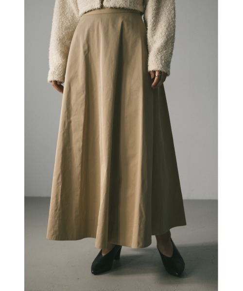 STYLEMIXER（スタイルミキサー）の「ハイツイルフレアスカート（スカート・レディース・ブラック/サックスブルー/ベージュ・SMALL/MEDIUM）」の18枚目の写真