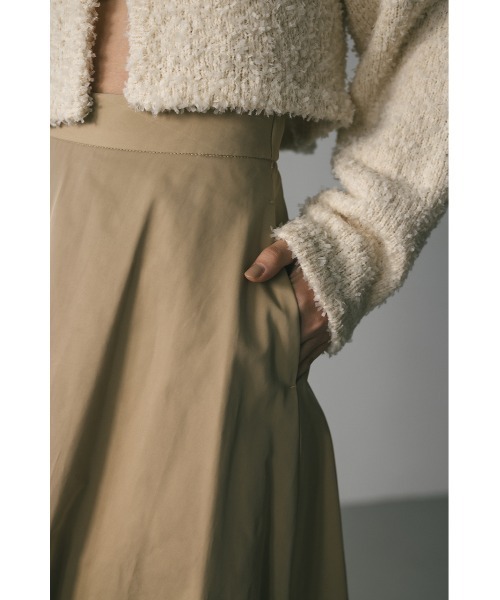 STYLEMIXER（スタイルミキサー）の「ハイツイルフレアスカート（スカート・レディース・ブラック/サックスブルー/ベージュ・SMALL/MEDIUM）」の22枚目の写真