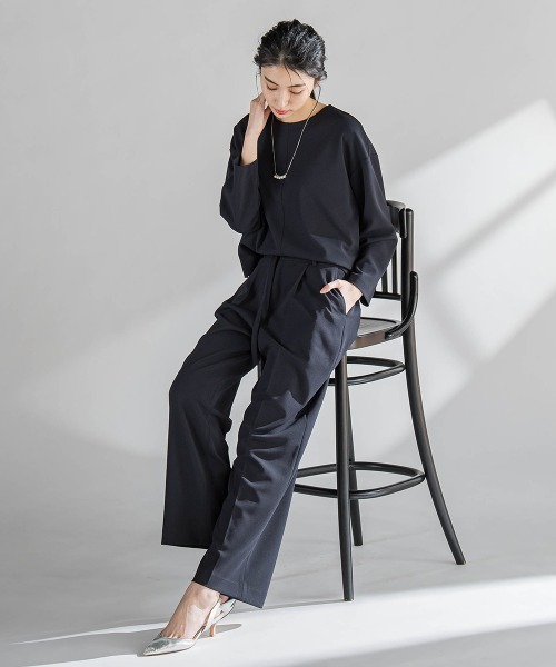 la.f…(ラエフ)の「パーフェクトジャージカットソー≪洗濯機で洗える≫(Tシャツ/カットソー・レディース・ブルー/ピンク/ネイビー・9号/7号)」の15枚目の写真