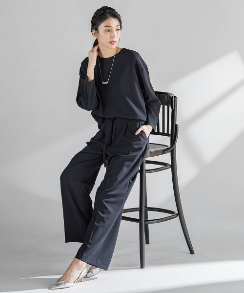 la.f…(ラエフ)の「パーフェクトジャージカットソー≪洗濯機で洗える≫(Tシャツ/カットソー・レディース・ブルー/ピンク/ネイビー・9号/7号)」の17枚目の写真