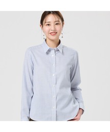 TOKYO SHIRTS（トウキョウシャツ）の「【Pitta Re:)】ふわっとガーゼシャツ 長袖 綿100% レディースカジュアルシャツ（シャツ/ブラウス）」