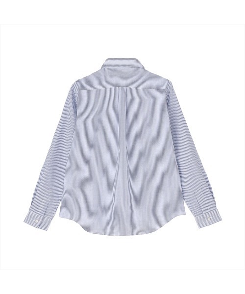 TOKYO SHIRTS(トウキョウシャツ)の「【Pitta Re:)】ふわっとガーゼシャツ 長袖 綿100% レディースカジュアルシャツ(シャツ/ブラウス・レディース・ブルー・S/M/L/LL)」の5枚目の写真