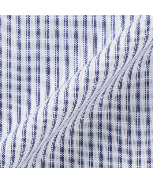 TOKYO SHIRTS(トウキョウシャツ)の「【Pitta Re:)】ふわっとガーゼシャツ 長袖 綿100% レディースカジュアルシャツ(シャツ/ブラウス・レディース・ブルー・S/M/L/LL)」の8枚目の写真