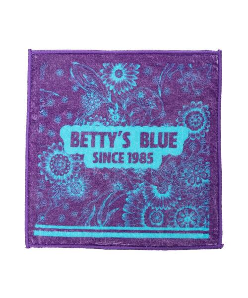 BETTY'S BLUE(べティーズブルー)の「ショッパー柄タオルハンカチ(タオル・レディース・レッド/ピンク/パープル・F)」の8枚目の写真