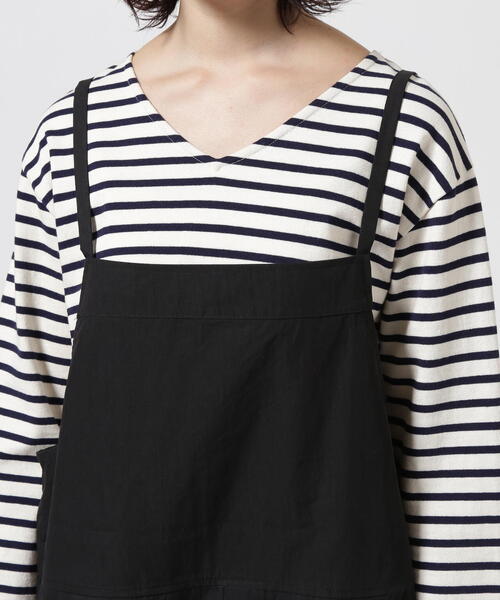 BEAVER(ビーバー)の「B omnivore/ビーオムニボー ワッシャーサロペット(その他パンツ・レディース・ブラック・F)」の7枚目の写真