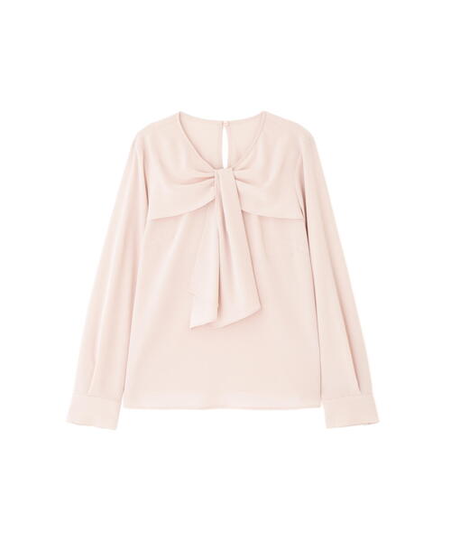 PINKY&DIANNE（ピンキーアンドダイアン）の「◆ギャザーボウタイブラウス（シャツ/ブラウス・レディース・ピンク/ホワイト/ネイビー・38）」の21枚目の写真