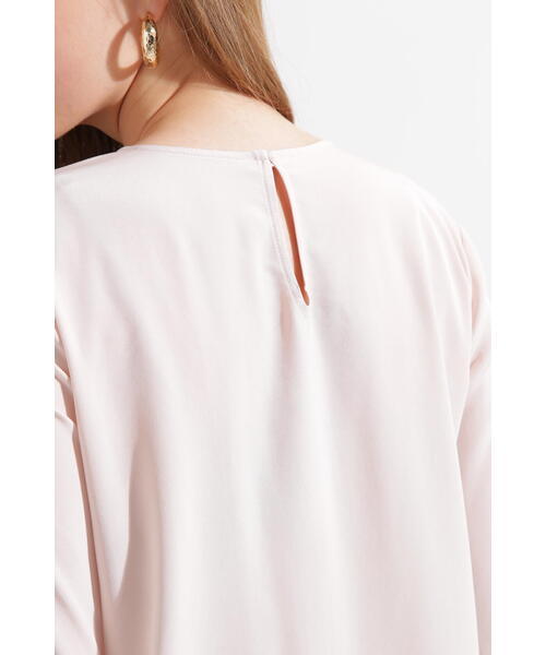 PINKY&DIANNE（ピンキーアンドダイアン）の「◆ギャザーボウタイブラウス（シャツ/ブラウス・レディース・ピンク/ホワイト/ネイビー・38）」の14枚目の写真