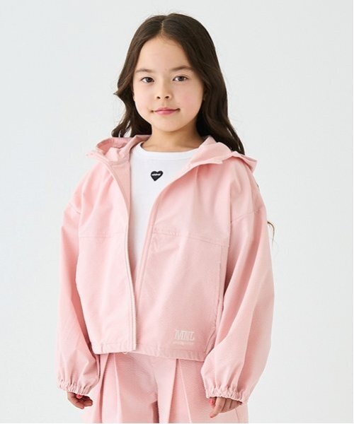 セール】【ストレッチ】サッカー前あきパーカ（ブルゾン）｜minimal