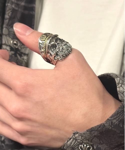 blatto(ブラット)の「【B-925 SILVER】925リング b925-r486-17g(リング・メンズ・シルバー・FREE)」の1枚目の写真