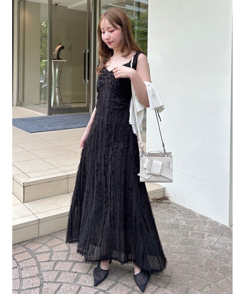 FRAY I.D（フレイアイディー）の「【ZOZO・USAGI ONLINE限定】【ルエル】ミニリボンバッグ（ショルダーバッグ・レディース・ライトベージュ/ブラック/ホワイト/ピンク・FREE/F）」の10枚目の写真