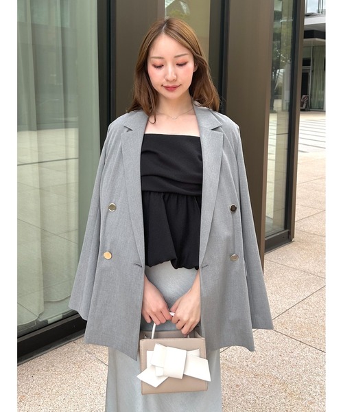 FRAY I.D（フレイアイディー）の「【ZOZO・USAGI ONLINE限定】【ルエル】ミニリボンバッグ（ショルダーバッグ・レディース・ライトベージュ/ブラック/ホワイト/ピンク・FREE/F）」の13枚目の写真