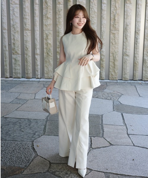 FRAY I.D（フレイアイディー）の「【ZOZO・USAGI ONLINE限定】【ルエル】ミニリボンバッグ（ショルダーバッグ・レディース・ライトベージュ/ブラック/ホワイト/ピンク・FREE/F）」の19枚目の写真