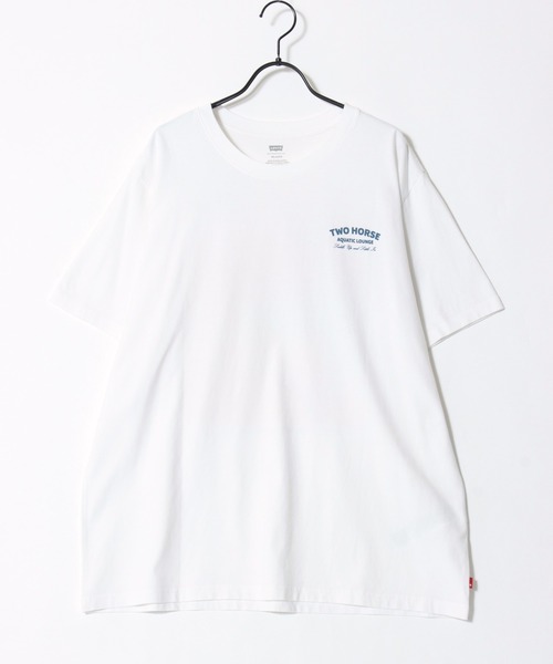 Levi's(リーバイス)の「Levi's/リーバイス SS RELAXED FIT GRAPHIC TEE/オーバーサイズ アーカイブグラフィック 半袖Tシャツ/レディース メンズ(Tシャツ/カットソー・メンズ・ホワイト/ブルー/ホワイト系その他3/ホワイト系その他2/ホワイト系その他/チャコール・M/L/XL)」の9枚目の写真