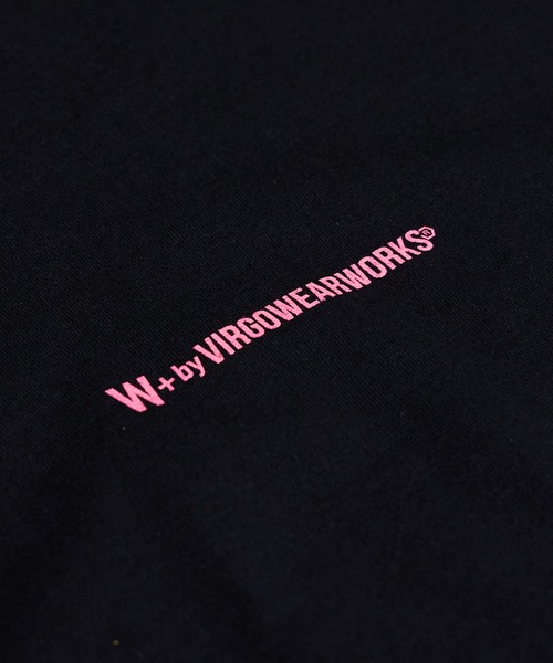 [W] by VIRGOwearworks（ダブリューバイヴァルゴウェアーワークス）の「Cyber face SSPT（Tシャツ/カットソー・メンズ・ブラック×グリーン/ブラック×ピンク・MEDIUM/LARGE/X-LARGE/XX-LARGE）」の13枚目の写真