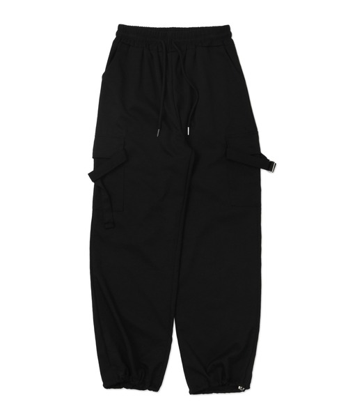 WOND(ウォンド)の「WOND/サイドベルトカーゴパンツ(カーゴパンツ・レディース・オフホワイト/チャコール/ブラック・FREE)」の22枚目の写真