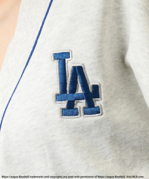MLB】刺繍ロゴスウェットカーディガン BACK TO THE FIELD