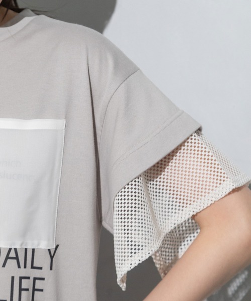 MARECHAL TERRE（マルシャルテル）の「ジョイントTシャツワンピース（ワンピース・レディース・チャコールグレー/ブルー/ブラック/ライトグレー・MEDIUM）」の16枚目の写真