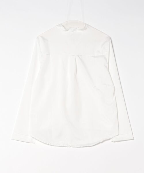 BLANC FICELLE(ブランフィセル)の「Vネック シャツ(シャツ/ブラウス・レディース・ブルー/ホワイト/グリーン/レッド・M/L/XL/XXL)」の5枚目の写真
