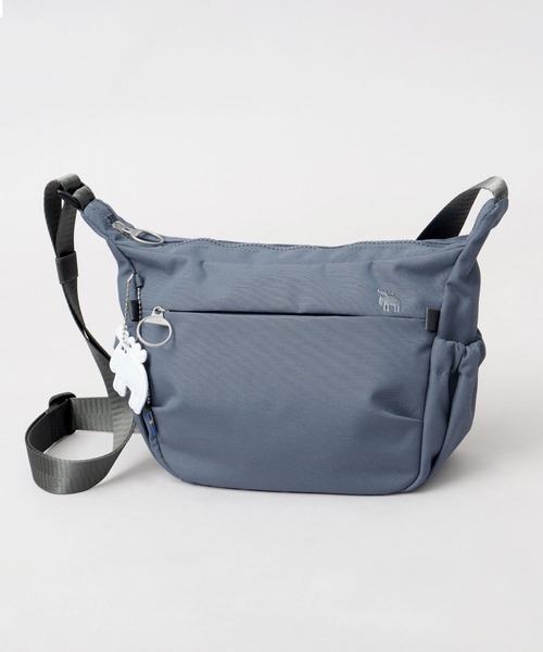 moz(モズ)の「軽量 撥水 ポリエステル ミニショルダーバッグ A5収納対応(ショルダーバッグ・レディース・ブラック/ブルー/オフホワイト・FREE)」の9枚目の写真