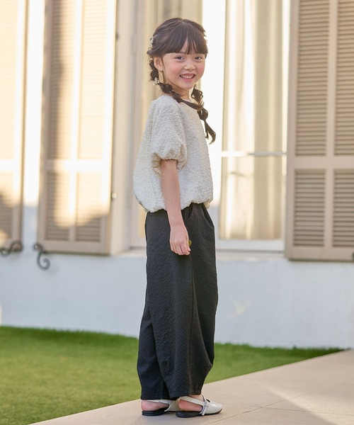 Piet(ピエット)の「サッカーストライプ コクーンパンツ(その他パンツ・キッズ・サックスブルー/ブラック/グレー・110/120/130/100)」の22枚目の写真