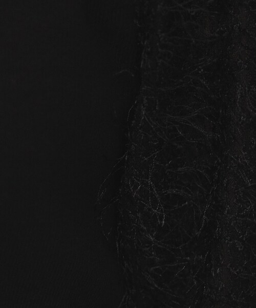 index(インデックス)の「ドッキングシャギーニット【洗濯機洗い可】(ニット/セーター・レディース・アイボリー/ブラック/ピンク・36/38/40)」の19枚目の写真