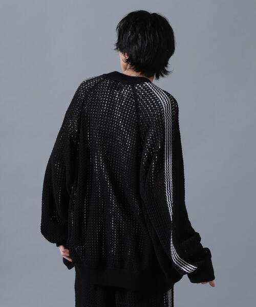 DANKE SCHON(ダンケシェーン)の「DankeSchon/ダンケシェーン/MESHKNIT TRACK JACKET(その他アウター・メンズ・ブラック/ベージュ・M/L)」の16枚目の写真
