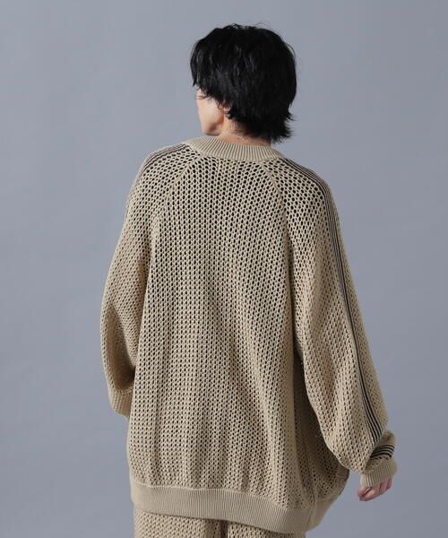 DANKE SCHON(ダンケシェーン)の「DankeSchon/ダンケシェーン/MESHKNIT TRACK JACKET(その他アウター・メンズ・ブラック/ベージュ・M/L)」の22枚目の写真