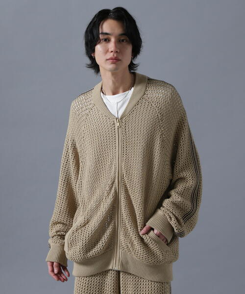 DankeSchon MESHKNIT TRACK JACKET サイズM セール】DankeSchon/ダンケシェーン/MESHKNIT TRACK JACKET（その他