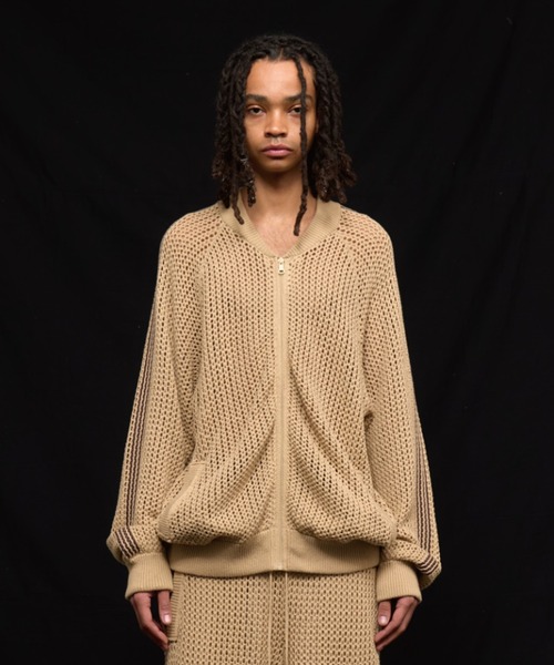 DankeSchon MESHKNIT TRACK JACKET サイズM セール】DankeSchon/ダンケシェーン/MESHKNIT TRACK JACKET（その他