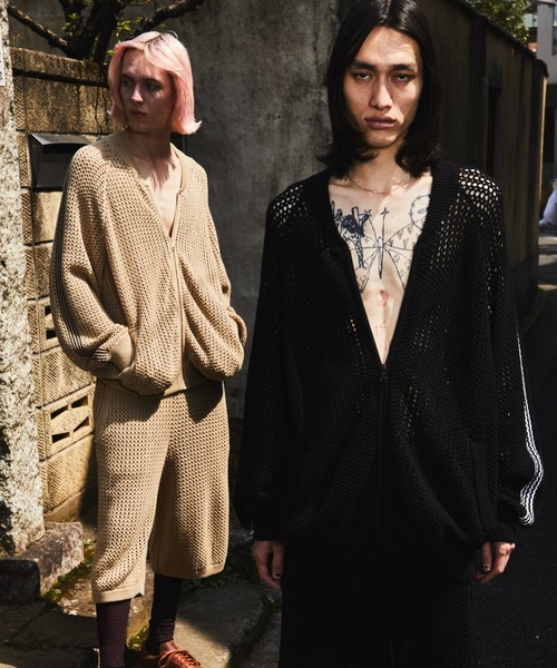 セール】DankeSchon/ダンケシェーン/MESHKNIT TRACK JACKET（その他