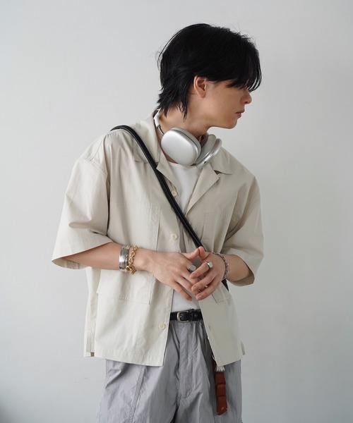 WYM LIDNM(ウィム バイ リドム)の「MVS LAYERED SLIT TANK TOP(タンクトップ・メンズ・アッシュブラウン/オフホワイト/グレー/グレー系/チャコール/ブラック系・XL/L/M/S)」の15枚目の写真