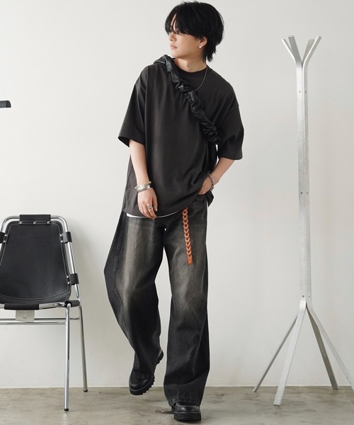 WYM LIDNM（ウィム バイ リドム）の「MVS LAYERED SLIT TANK TOP
