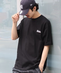 【FIRST DOWN/ファーストダウン】LOGO S/S TEE/ ワンポイントロゴ 半袖Tシャツ