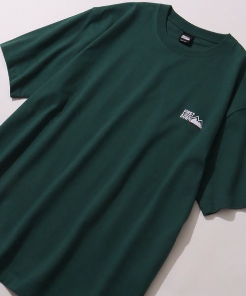 FIRST DOWN(ファーストダウン)の「【FIRST DOWN/ファーストダウン】LOGO S/S TEE/ ワンポイントロゴ 半袖Tシャツ(Tシャツ/カットソー・メンズ・ホワイト/ブラック/ヘザーグレー・M/L/XL)」の18枚目の写真