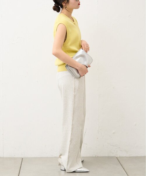 CIAOPANIC TYPY（チャオパニックティピー）の「【WEB限定】【UNISEX】サマーニットベスト（ベスト・レディース・ブルー/グレー/イエロー/ネイビー・LARGE/MEDIUM）」の21枚目の写真