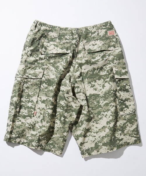 HINSON(ヒンソン)の「HINSON/ヒンソン 6POCKET SHORT PANTS/6ポケットカモ柄カーゴショートパンツ/ミリタリーパンツ(その他パンツ・メンズ・ベージュ/ブラック/チャコールグレー・SMALL/MEDIUM/LARGE)」の17枚目の写真
