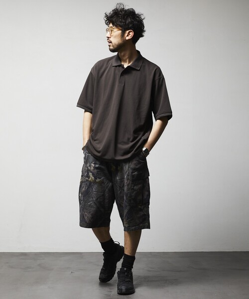 セール】HINSON/ヒンソン 6POCKET SHORT PANTS/6ポケットカモ柄