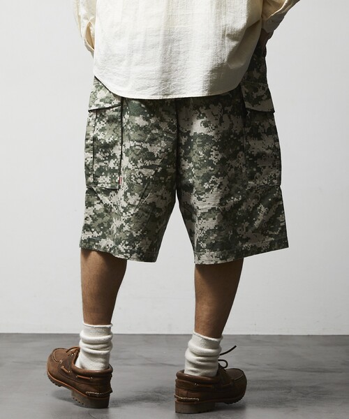 セール】HINSON/ヒンソン 6POCKET SHORT PANTS/6ポケットカモ柄カーゴ