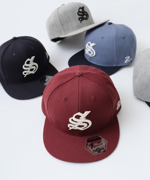 7Union（セブンユニオン）の「7UNION 7's CLASSIC / 7s MODERN / CHILLIN / 7's THUNDER SNAPBACK 3th/4th  フロントロゴ刺繍 6パネルキャップ（キャップ・メンズ・A/H/J/C/D/E/B/G/I/F/K・FREE）」の9枚目の写真