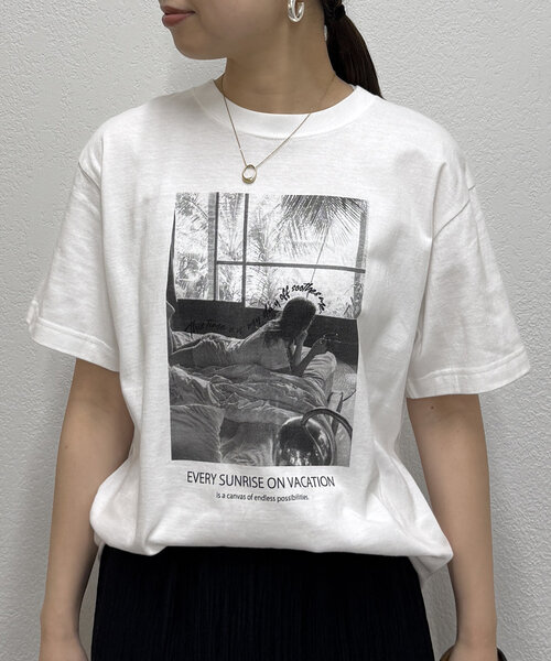 セール】フォトT（Tシャツ/カットソー）｜LOUNGEDRESS（ラウンジ